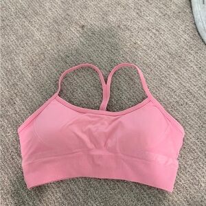 Women's Pink Sports Bra